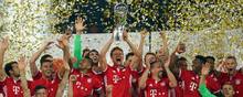 Fire mesterskaber i træk - og sikkert på vej mod et femte, lyder forudsigelsen om Bayern München. Foto: Ina Fassbender/AP