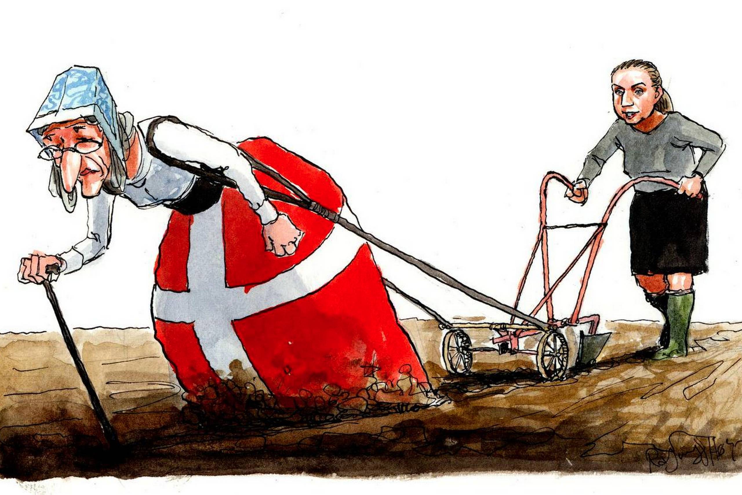 Tegning: Rasmus Sand Høyer