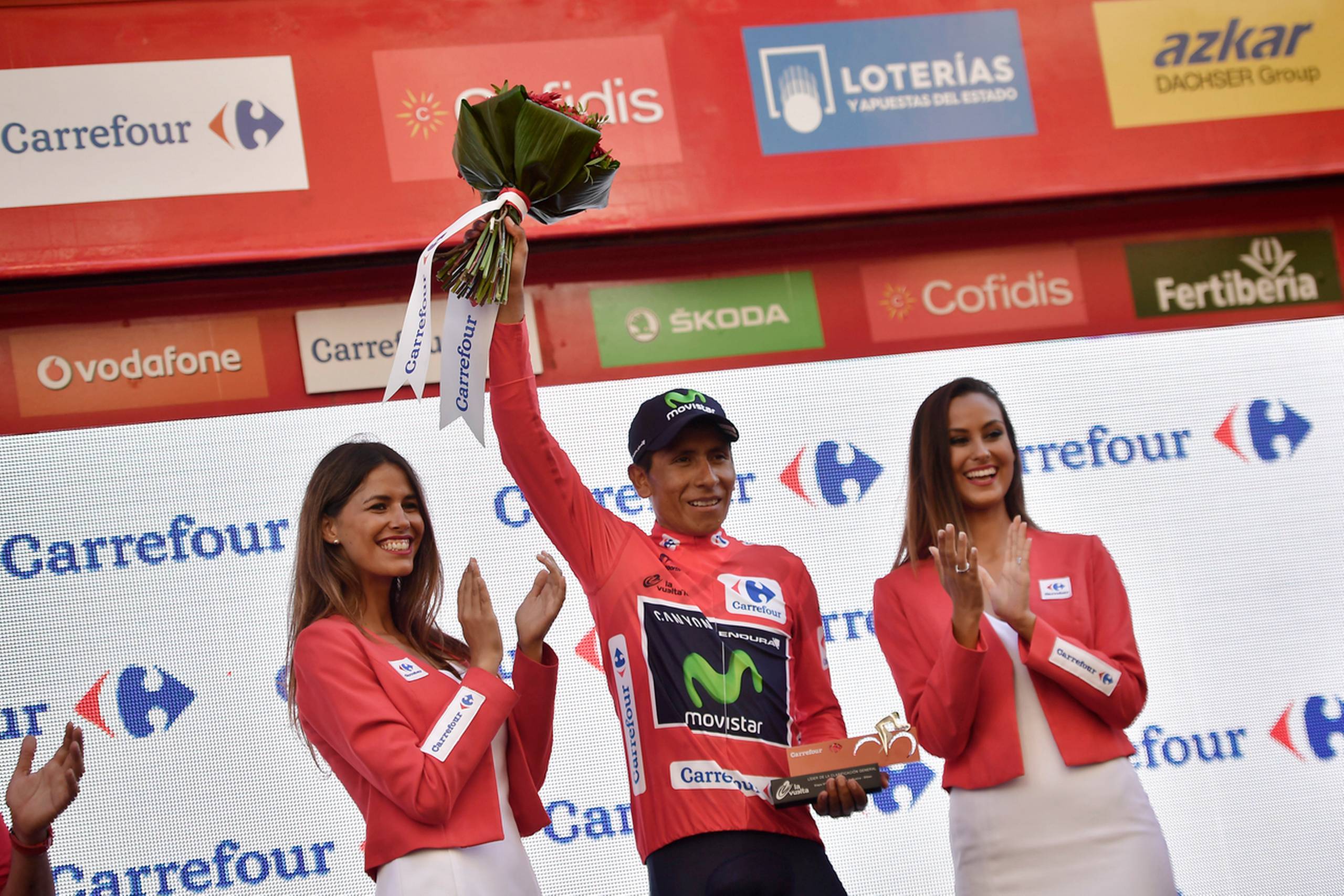 Nairo Quintana vandt Vuelta a España i 2016.
Arkivfoto: AP Photo/Alvaro Barrientos