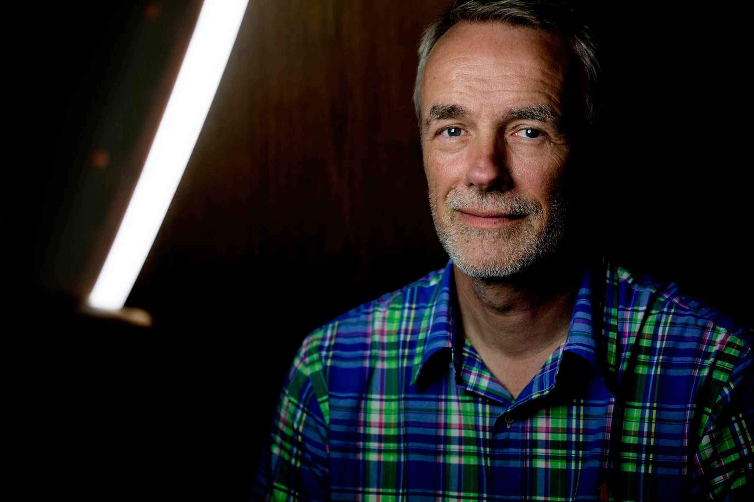 Psykiater Poul Videbech er i gang med til at opbygge Center for Neuropsykiatrisk Depressionsforskning på Psykiatrisk Center Glostrup i Region Hovedstaden, hvor han bl.a. vil forske i nye behandlinger af svært depressive patienter. Foto: Peter Hove Olesen