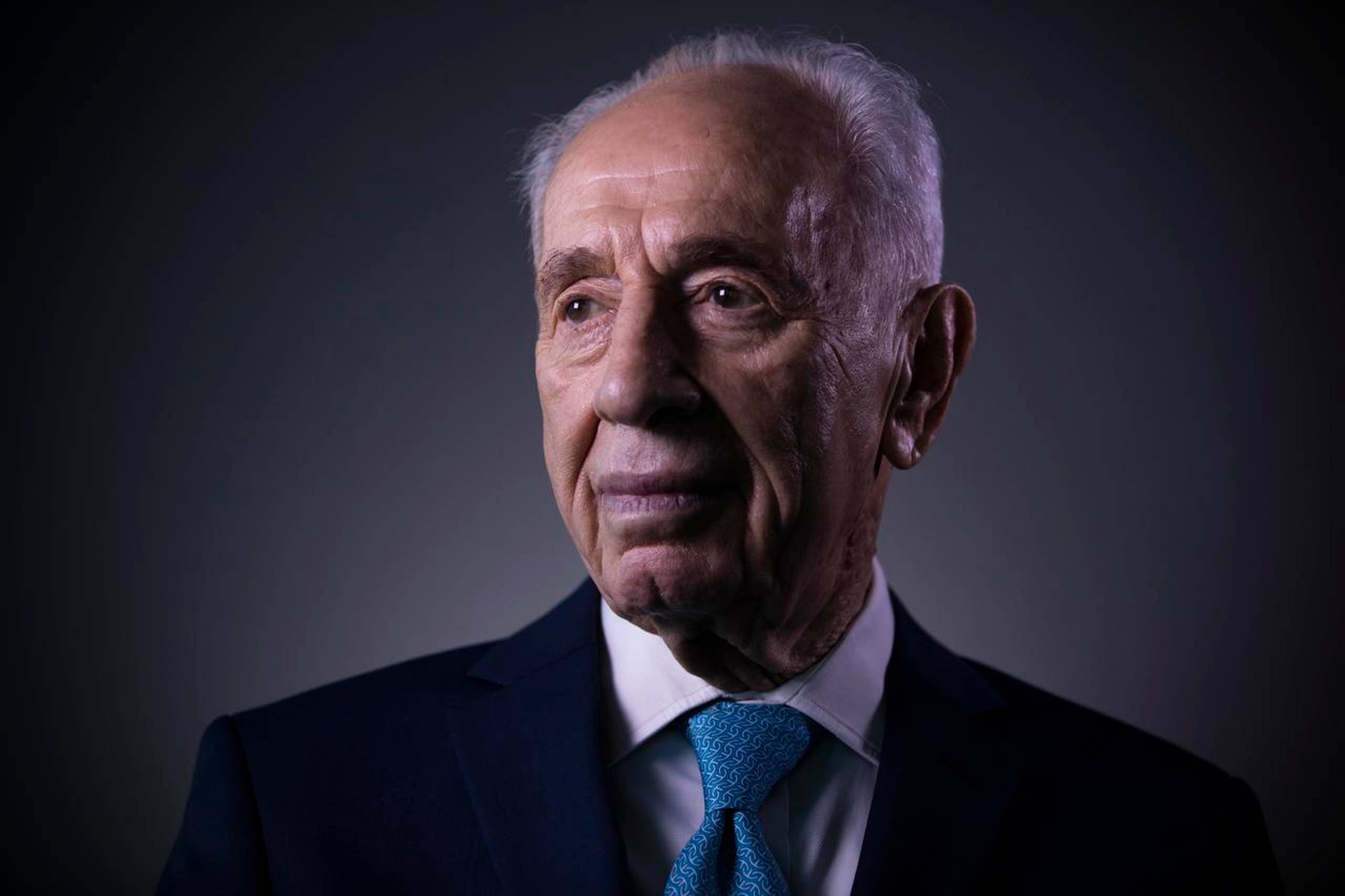 Shimon Peres døde tirsdag nat efter længere tids helbredsproblemer, og Israel har dermed mistet en stemme og en erfaring, som er tæt knyttet til nationen Israels historie. Foto: Oded Balilty