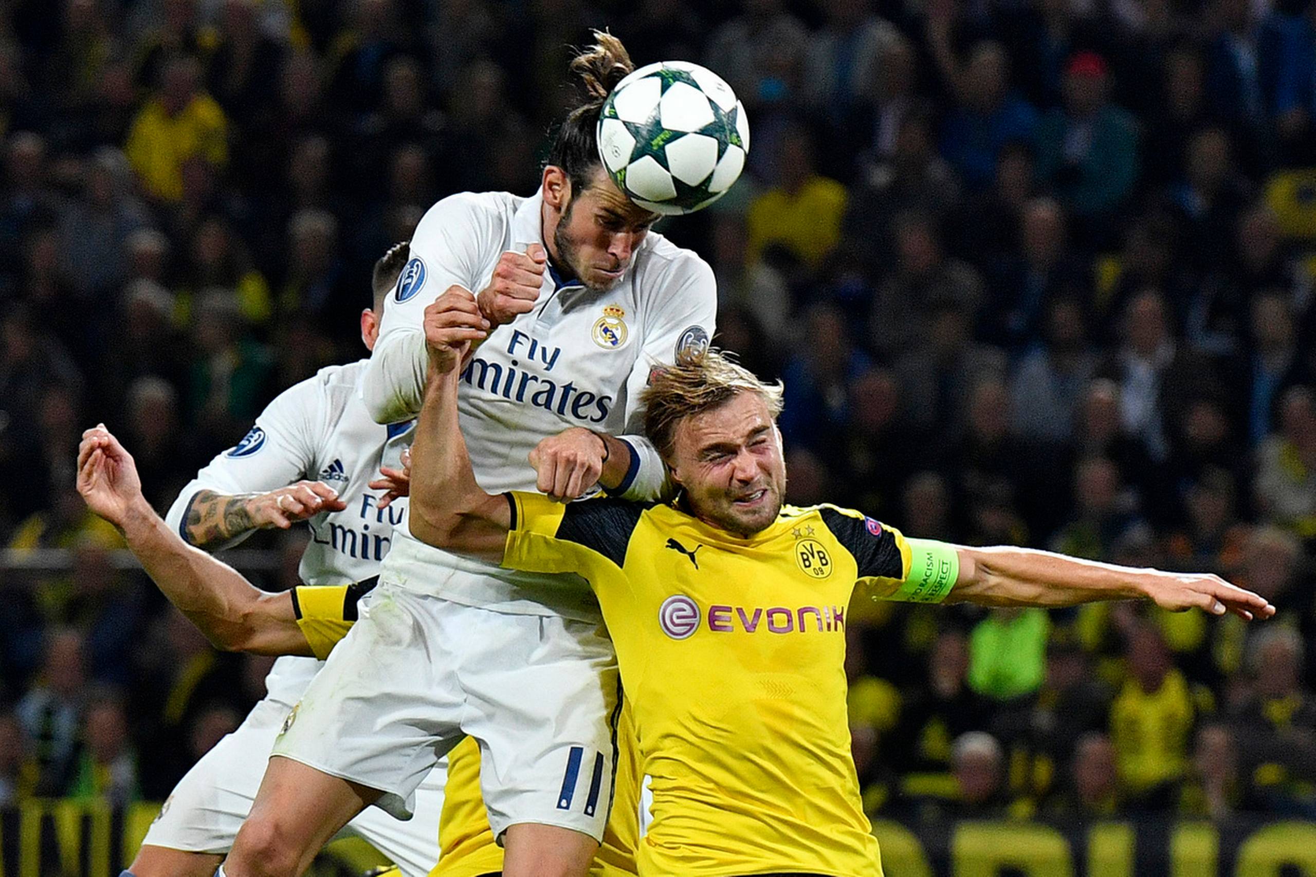 Gareth Bale scorede for Real Madrid, der måtte nøjes med uafgjort imod Eibar. Foto: Martin Meissner/AP