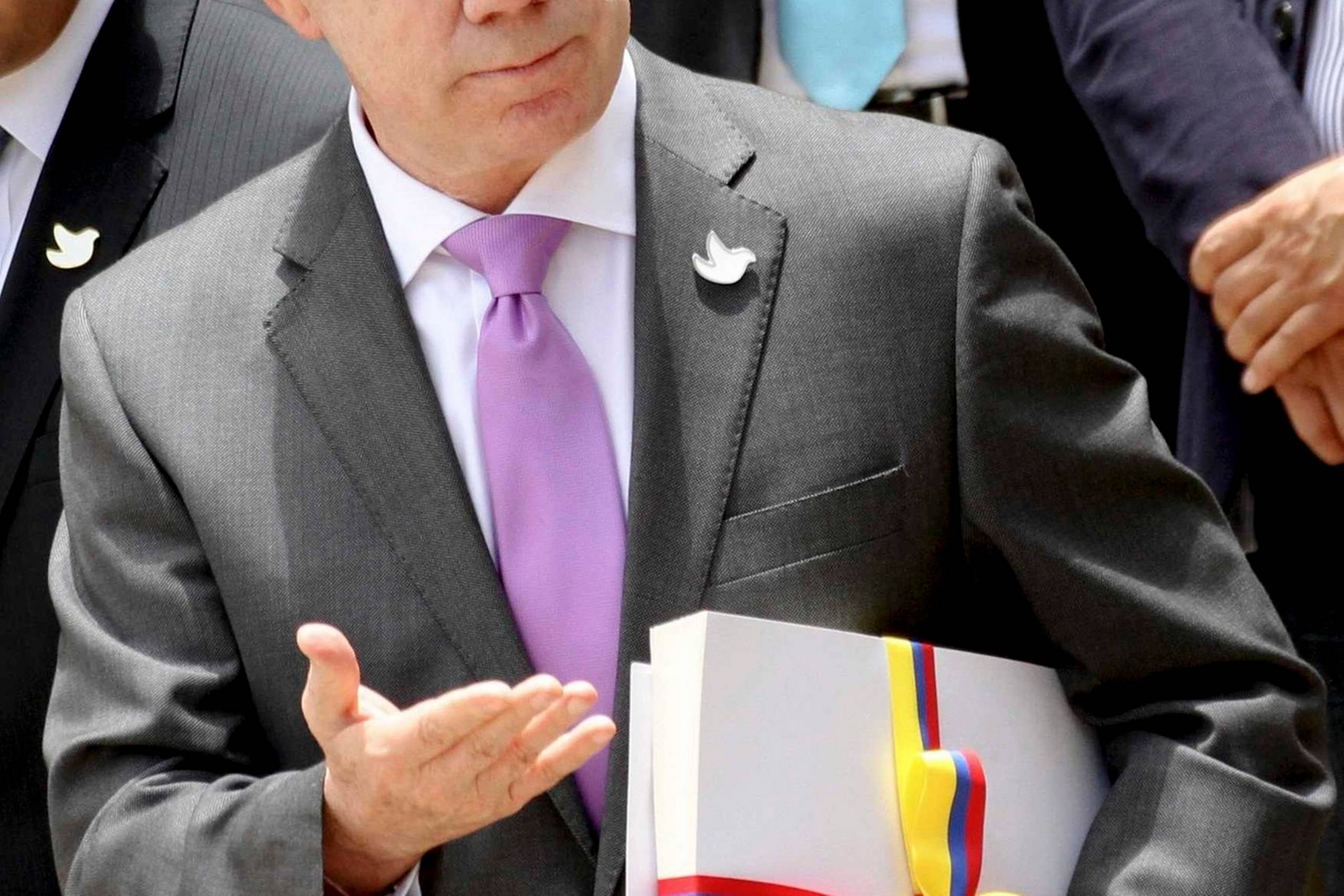 Colombias præsident Juan Manuel Santos. Foto: Felipe Caicedo/AP