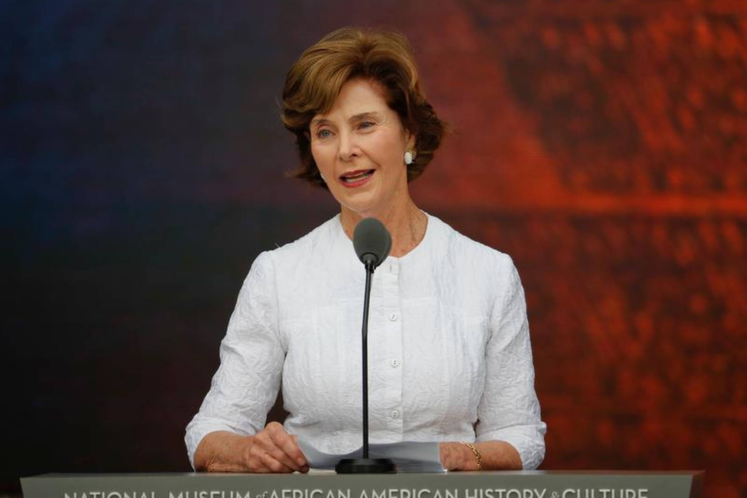Laura Bush var USA’s førstedame fra 2001-2009. Foto: Pablo Martinez Monsivais/AP