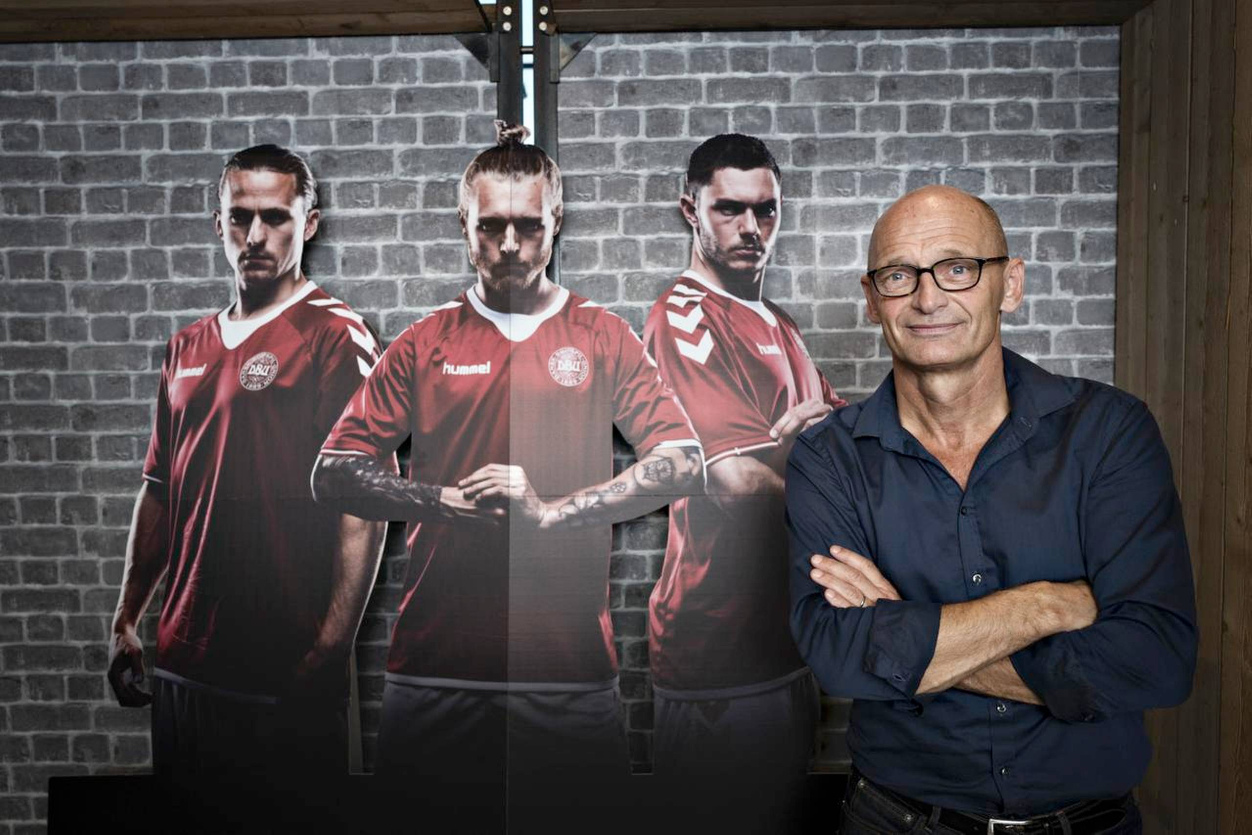 Søren Schriver har siden 1993 været adm. direktør i Hummel, som er blevet en koncern med en millard omsætning og salg af sportstøj, sneakers og mode i 28 lande kloden rundt. Foto: Christian Klindt Sølbeck