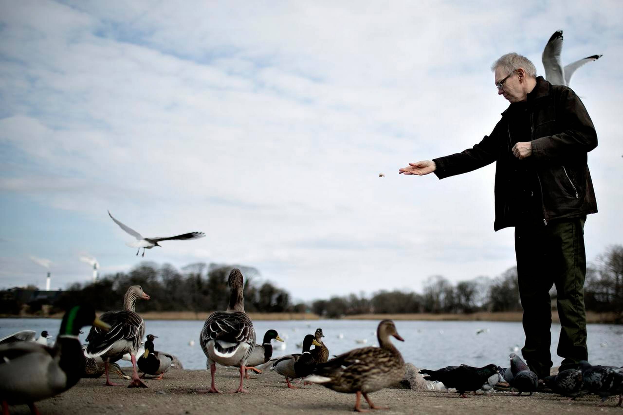 Erling Jepsens næste bog bliver åbenbart en historisk roman, og godt det samme. Han trænger til at komme videre i teksten. Foto: Joachim Adrian/Polfoto