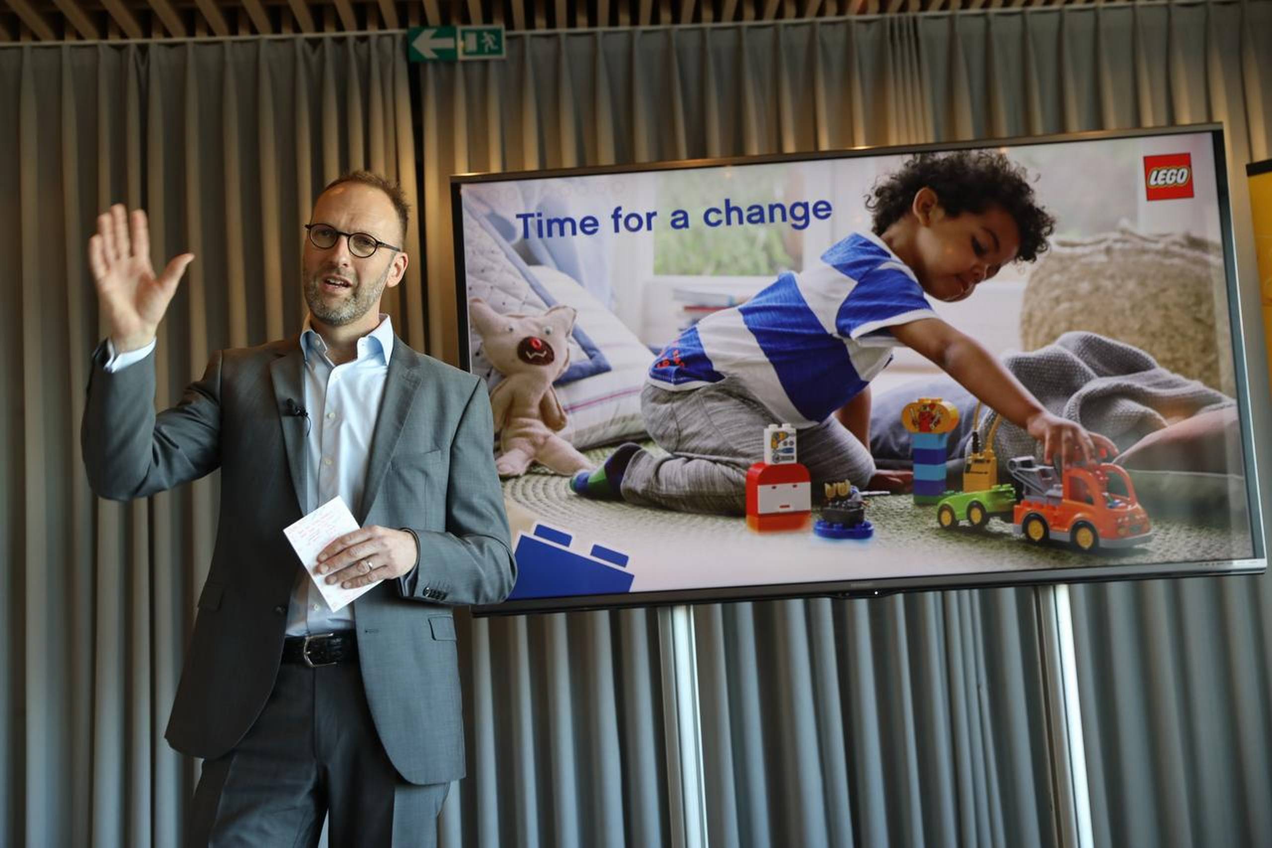 Jørgen Vig Knudstorp stopper som adm. direktør i Lego og skal fremover være arbejdende bestyrelsesformand. Foto: Stine Bidstrup