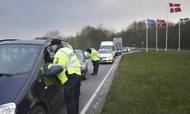 Midlertidig grænsekontrol i Danmark. Grænseovergangen ved Kruså