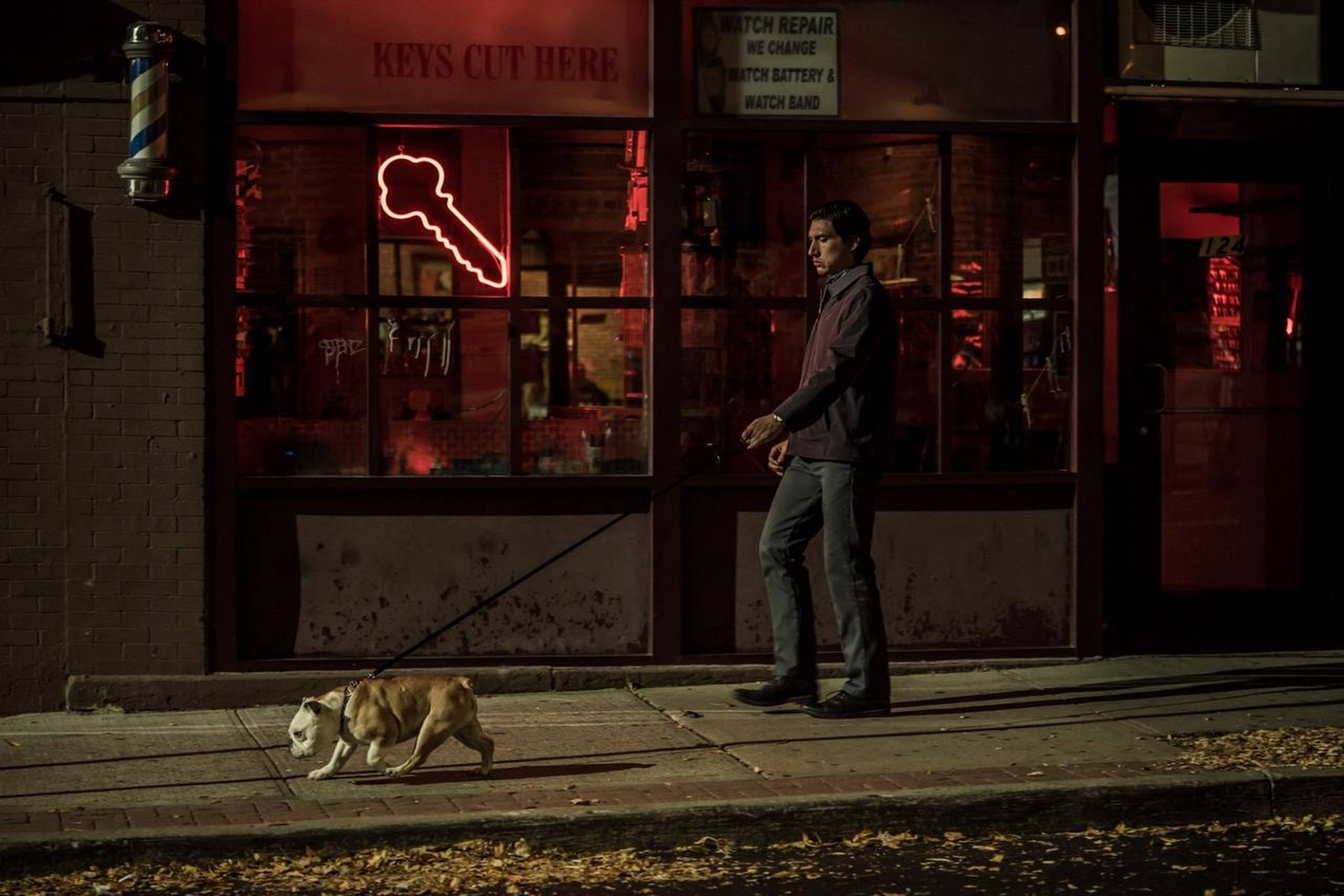 Adam Driver spiller hovedrollen som den fåmælte buschauffør og fritids-digter i Jim Jarmusch’ aktuelle film ”Paterson”. Foto: Scanbox