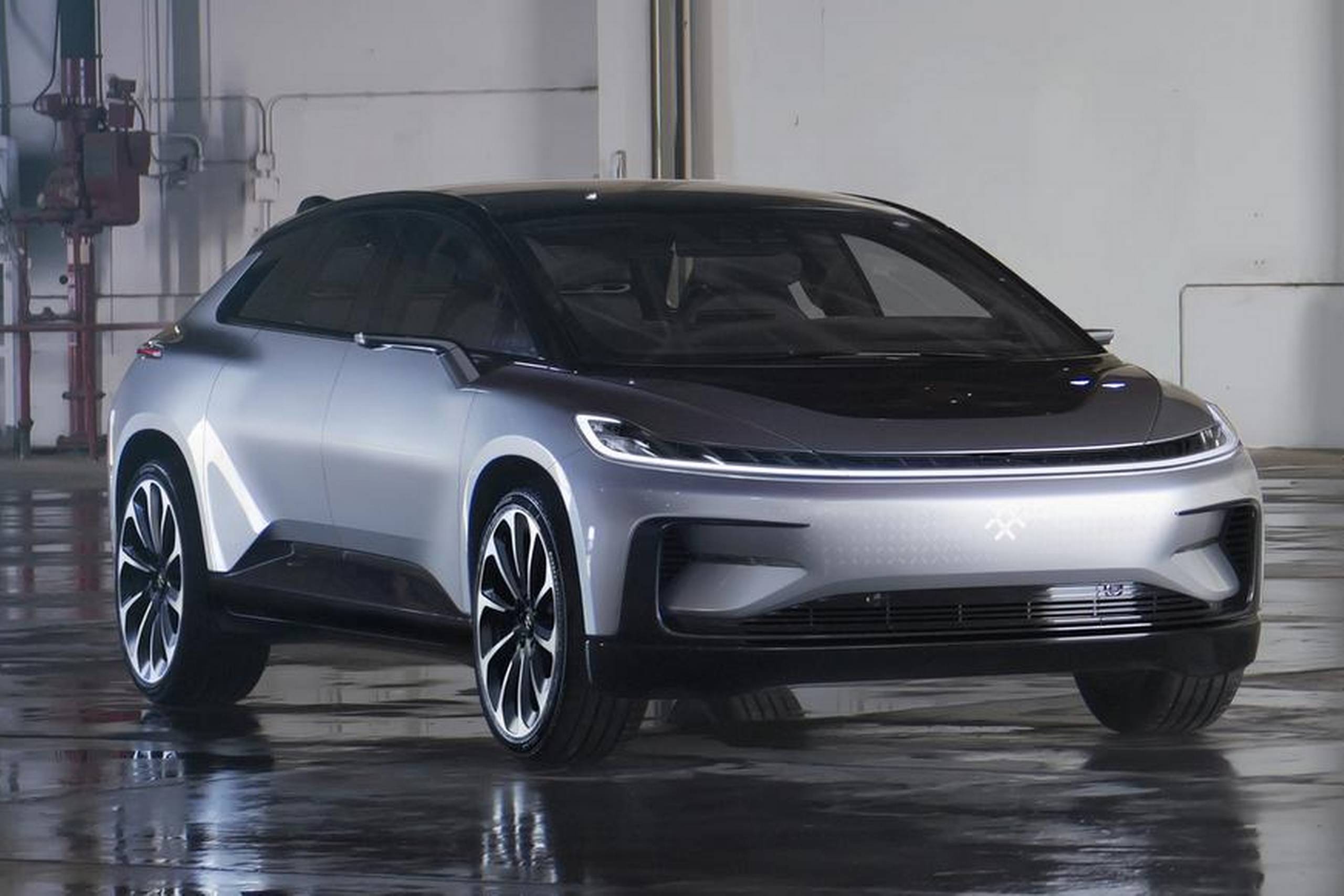 Faraday Future FF91 er lige så avanceret og hurtig, som den ser ud. Foto: Faraday Future