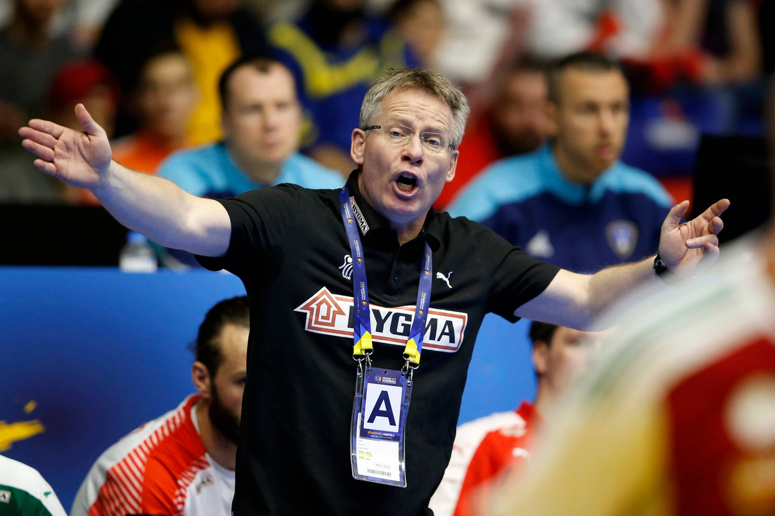 Landstræner Gudmundur Gudmundsson. Foto: Jens Dresling/Polfoto