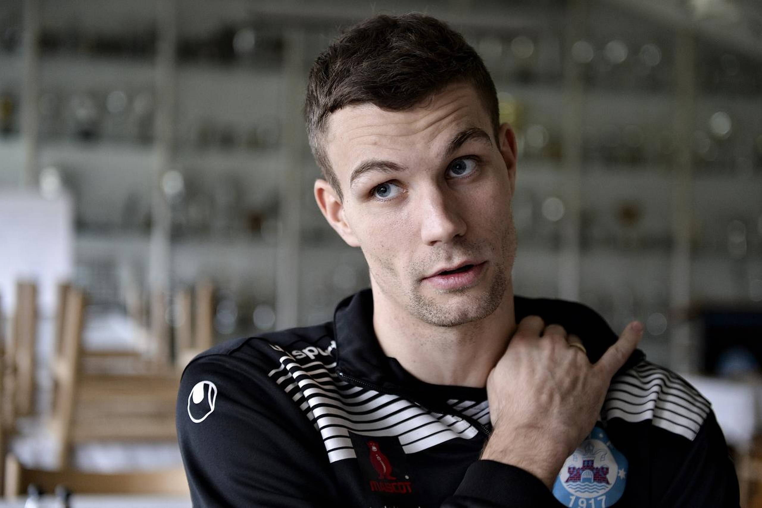 Nicklas Helenius var bitter over, at han ikke fik chancen i AaB, der han kom tilbage fra Paderborn. Arkivfoto: Ernst van Norde/Polfoto