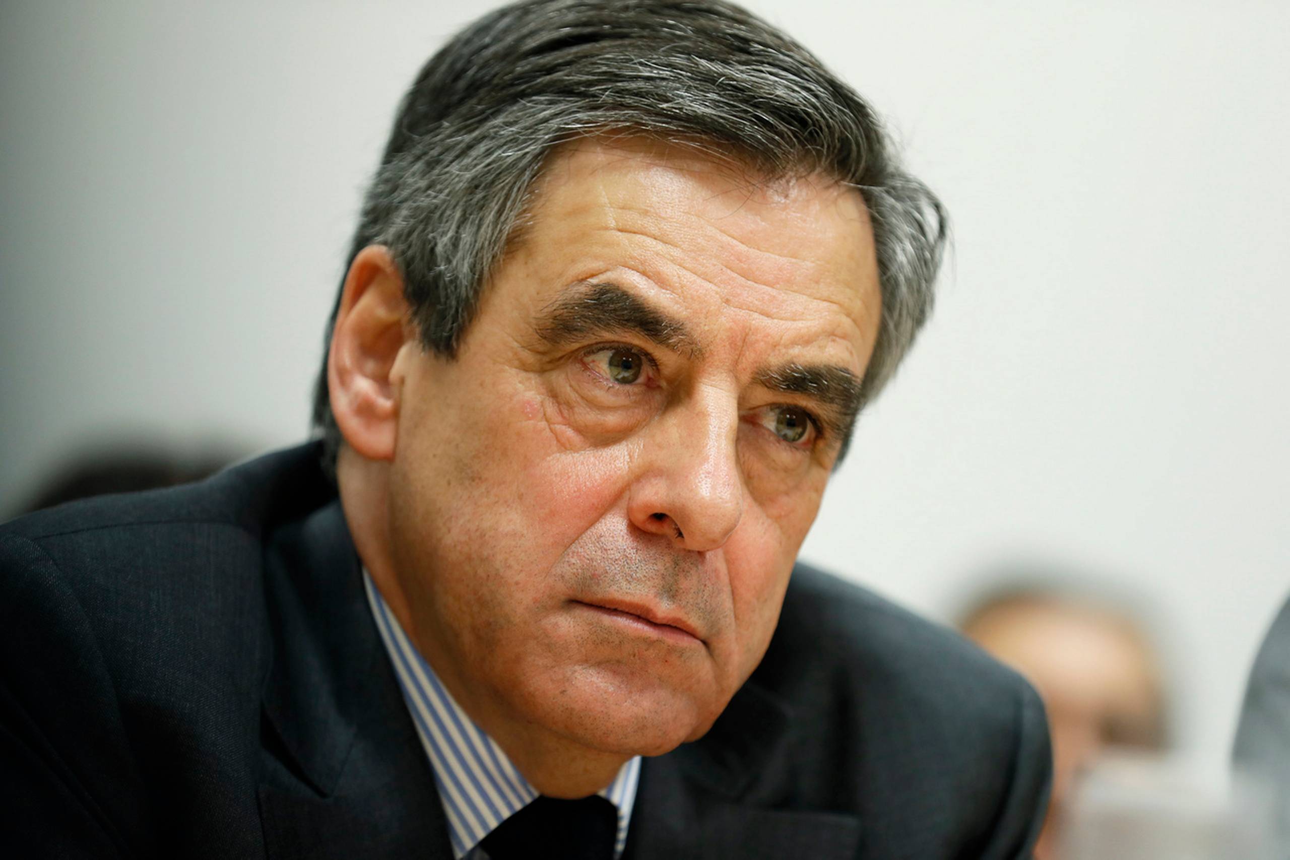 Den franske højrefløjs præsidentkandidat, Francois Fillon. Foto: Thomas Samson/AP.