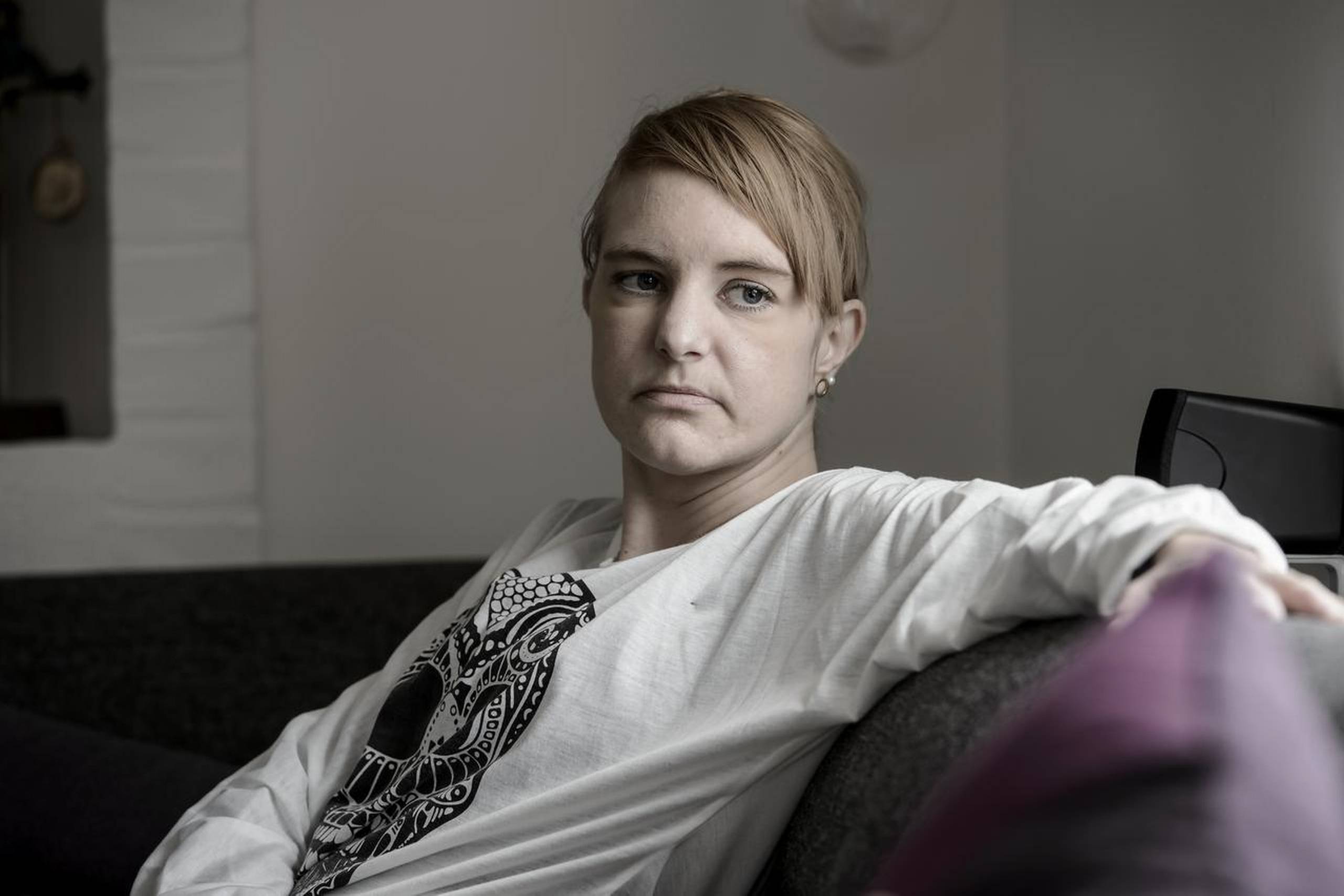 »Jeg møder fantastisk mange dygtige læger og sygeplejersker, men næsten hver gang skal jeg fortælle hele min lange sygehistorie på ny, for journalsystemerne snakker ikke sammen,« fortæller Ditte Marie Birch. Foto: René Schütze