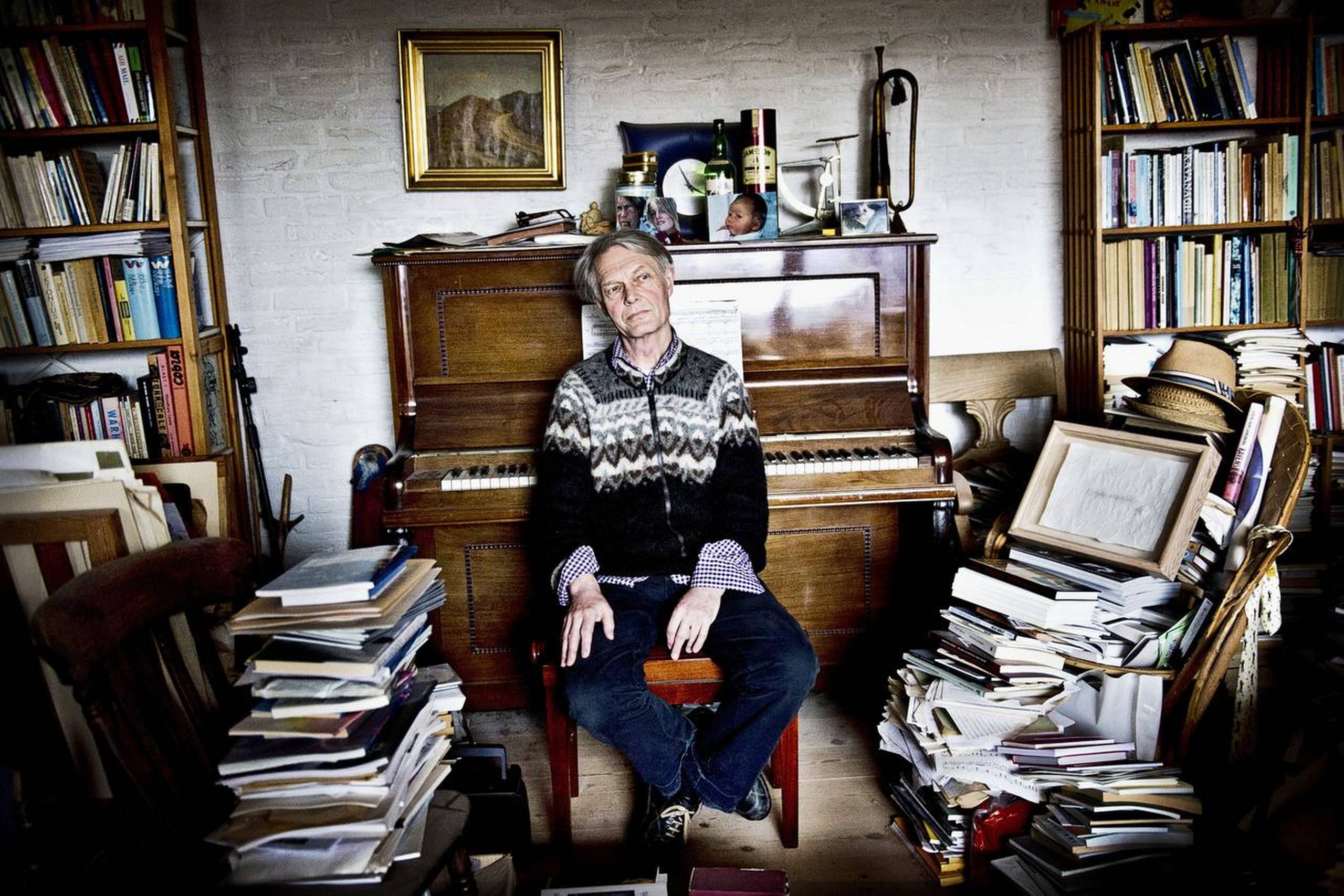 Peter Laugesen debuterede for 50 år siden og har i samme tidsrum udsendt et tilsvarende antal digtsamlinger. Arkivfoto: Liv Høybye