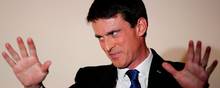 Den tidligere premierminister Manuel Valls, støtter ikke sit eget partis kandidat til det kommende præsidentvalg. Foto: Christophe Ena/AP