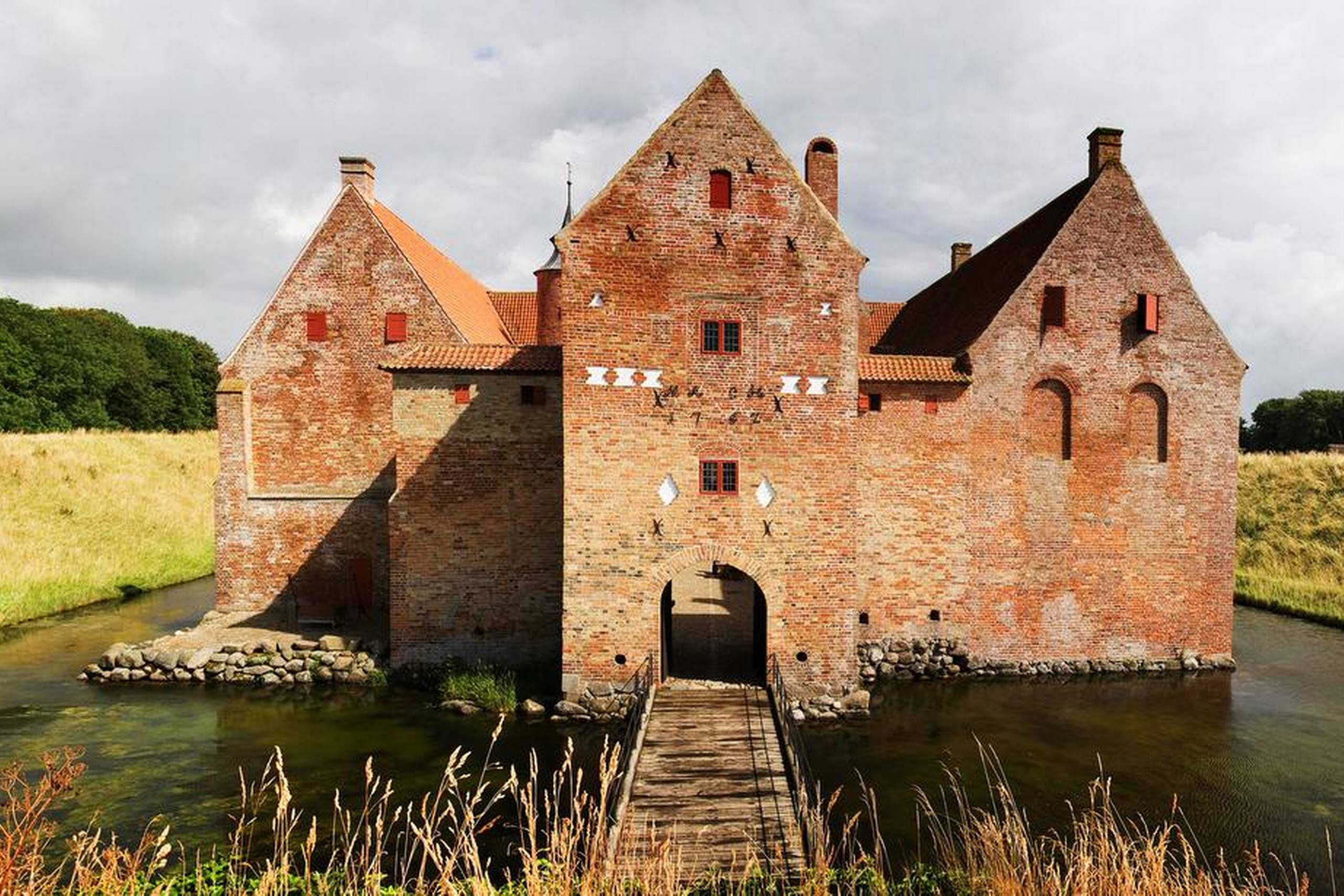 Spøttrup er Danmarks bedst bevarede middelalderborg. I dag er borgen museum, hvor der også afholdes middelaldermarked. Foto: Getty Images