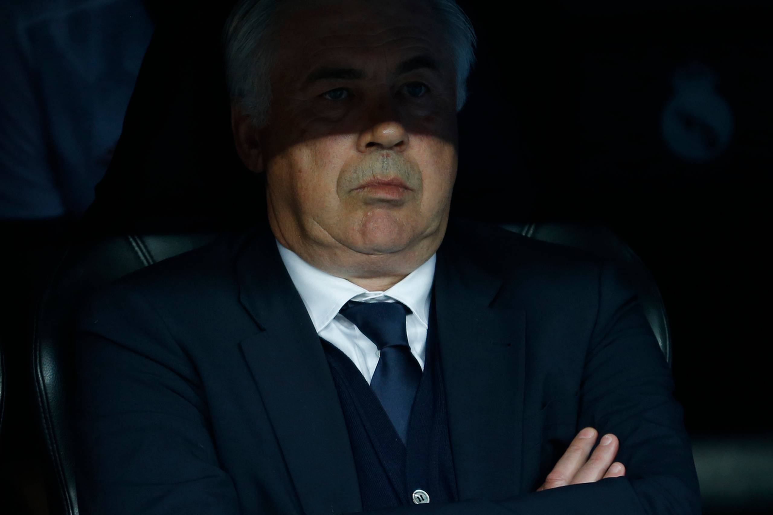 Bayern Münchens træner Carlo Ancelotti. Foto: Francisco Seco/AP