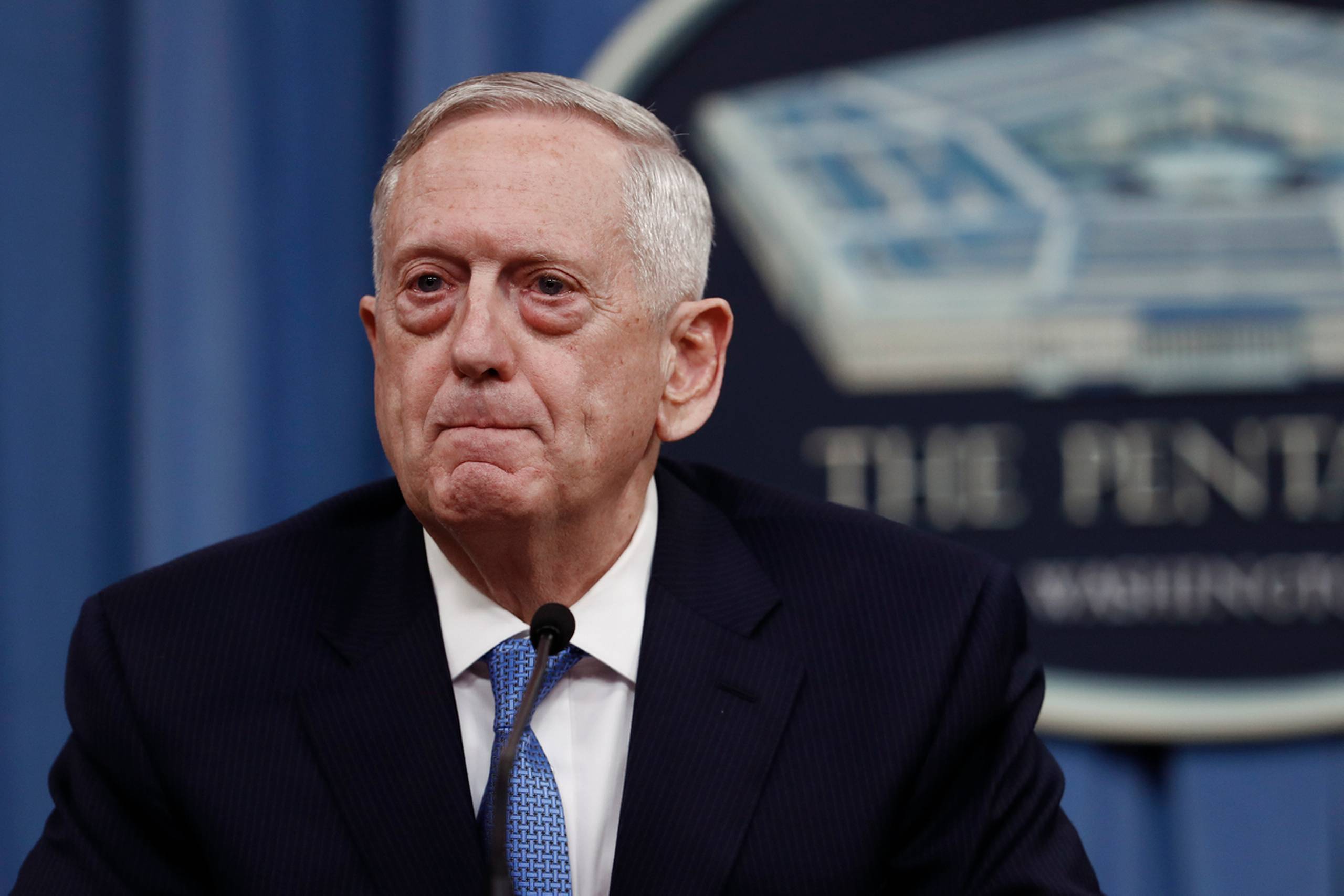 USA's forsvarsminister James Mattis. Foto: Carolyn Kaster/AP