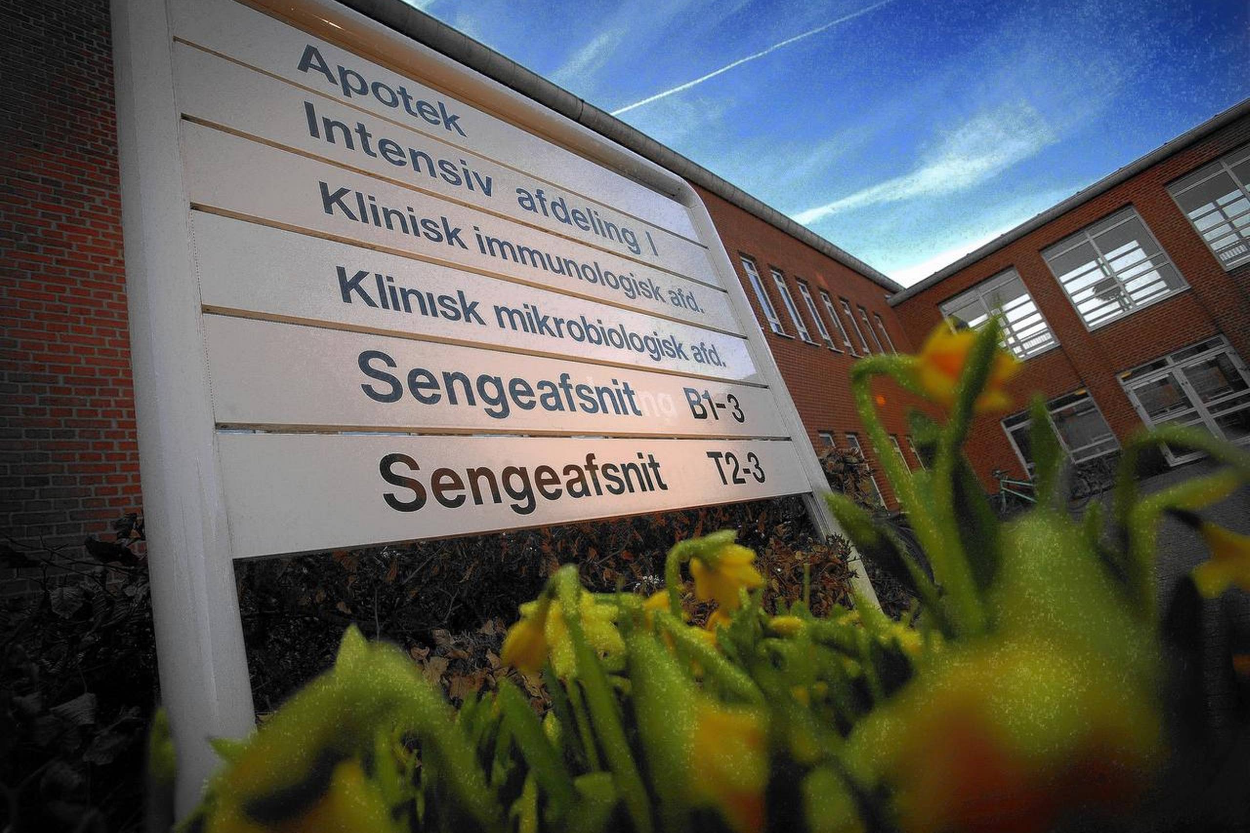 Aarhus Universitetshospital er allerede i gang med at spare. Arkivfoto: Andreas Szlavik