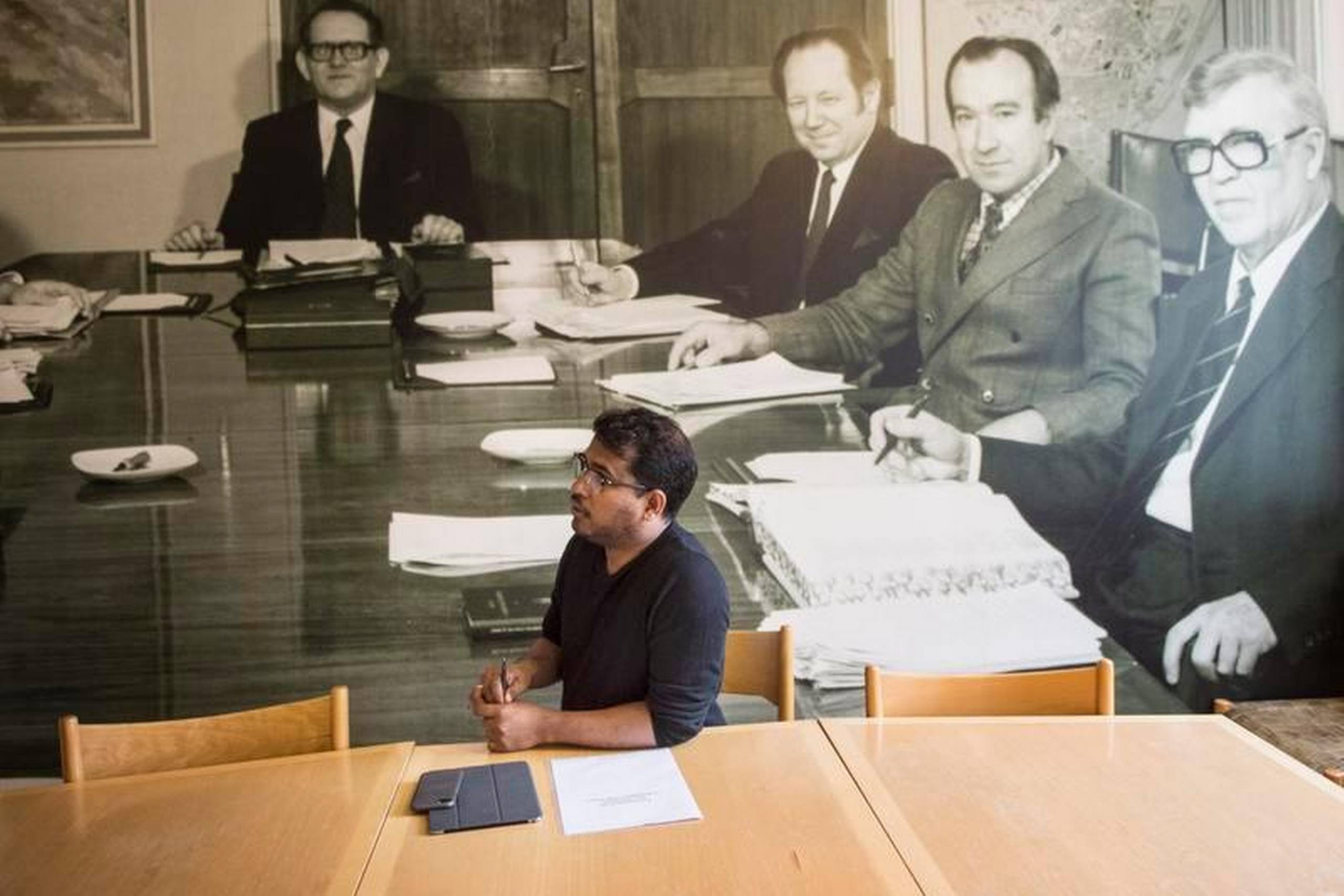 Formanden for magistratens følgegruppe er byrådspolitikeren Marc Perera Christensen (K). »Det er afgørende, at folk kommer på banen, ellers kan vi blive ved med at lave undersøgelser,« siger han. Foto: Helle Arensbak