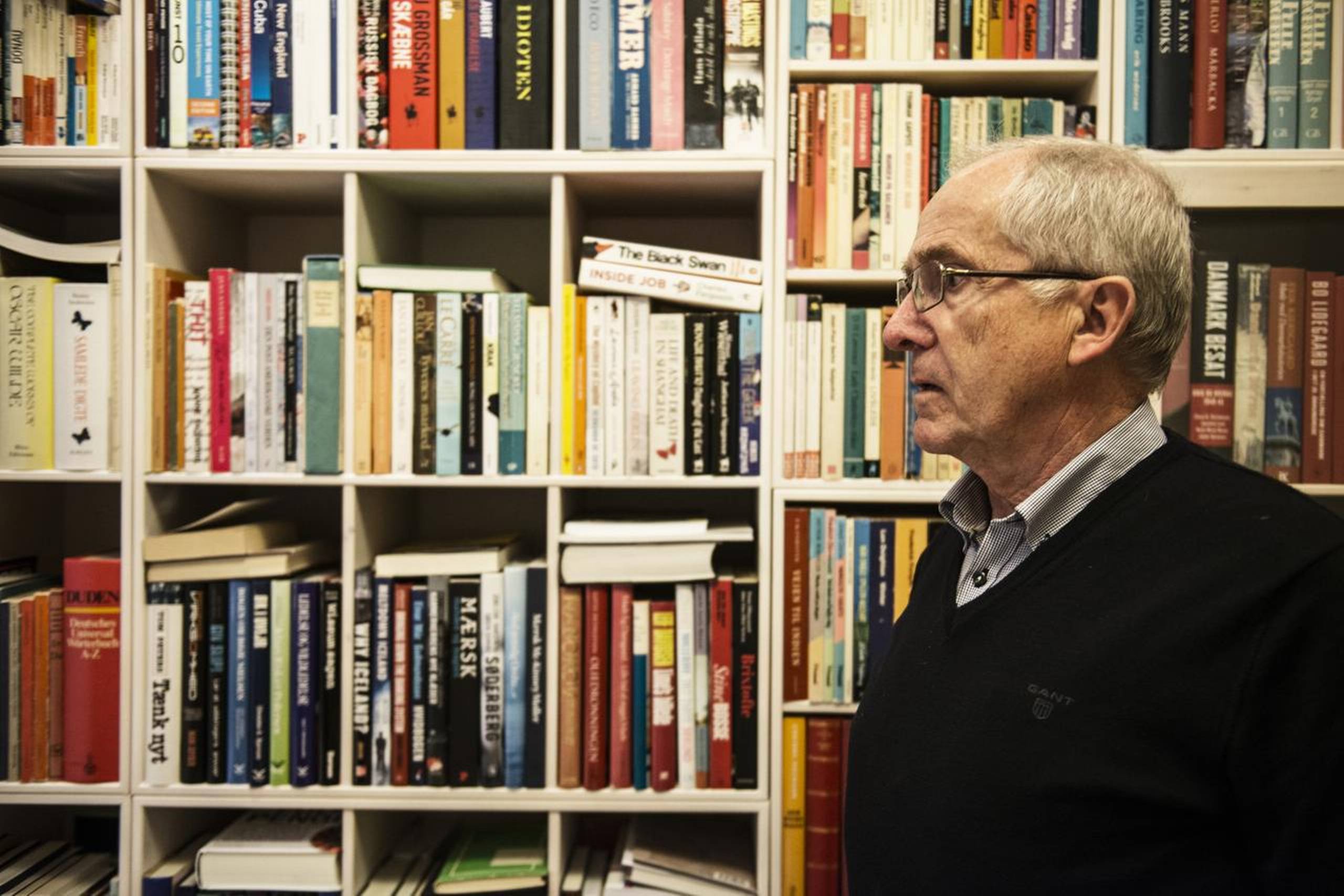 Sagsøgt for bagvaskelse og en rolle som Færøernes uofficielle nationalbankdirektør. Jørn Astrup Hansen har oplevet meget i en lang karriere som bankoprydder. Arkivfoto: Casper H. Christensen