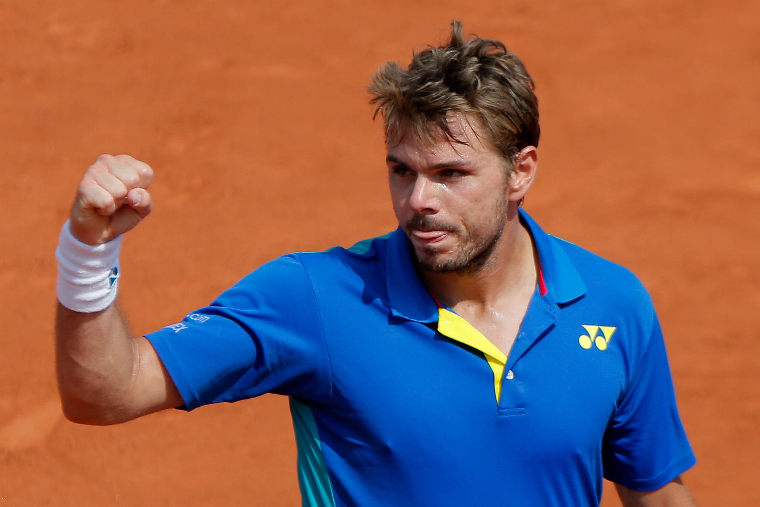 Stan Wawrinka er videre til 3. runde i French Open. Foto: Michel Euler/AP