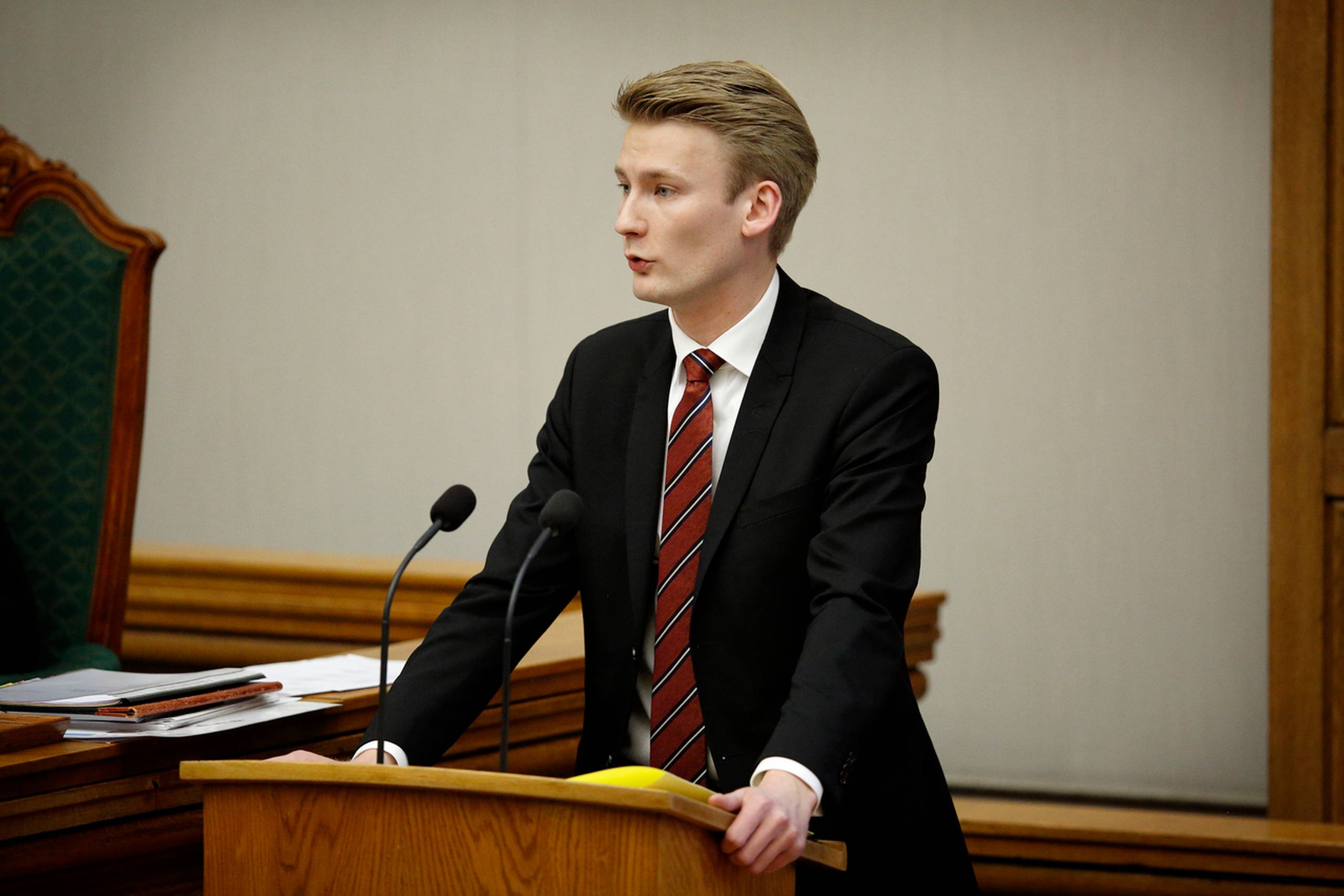 DF's retsordfører, Peter Kofod Poulsen. Arkivfoto: Jens Dresling