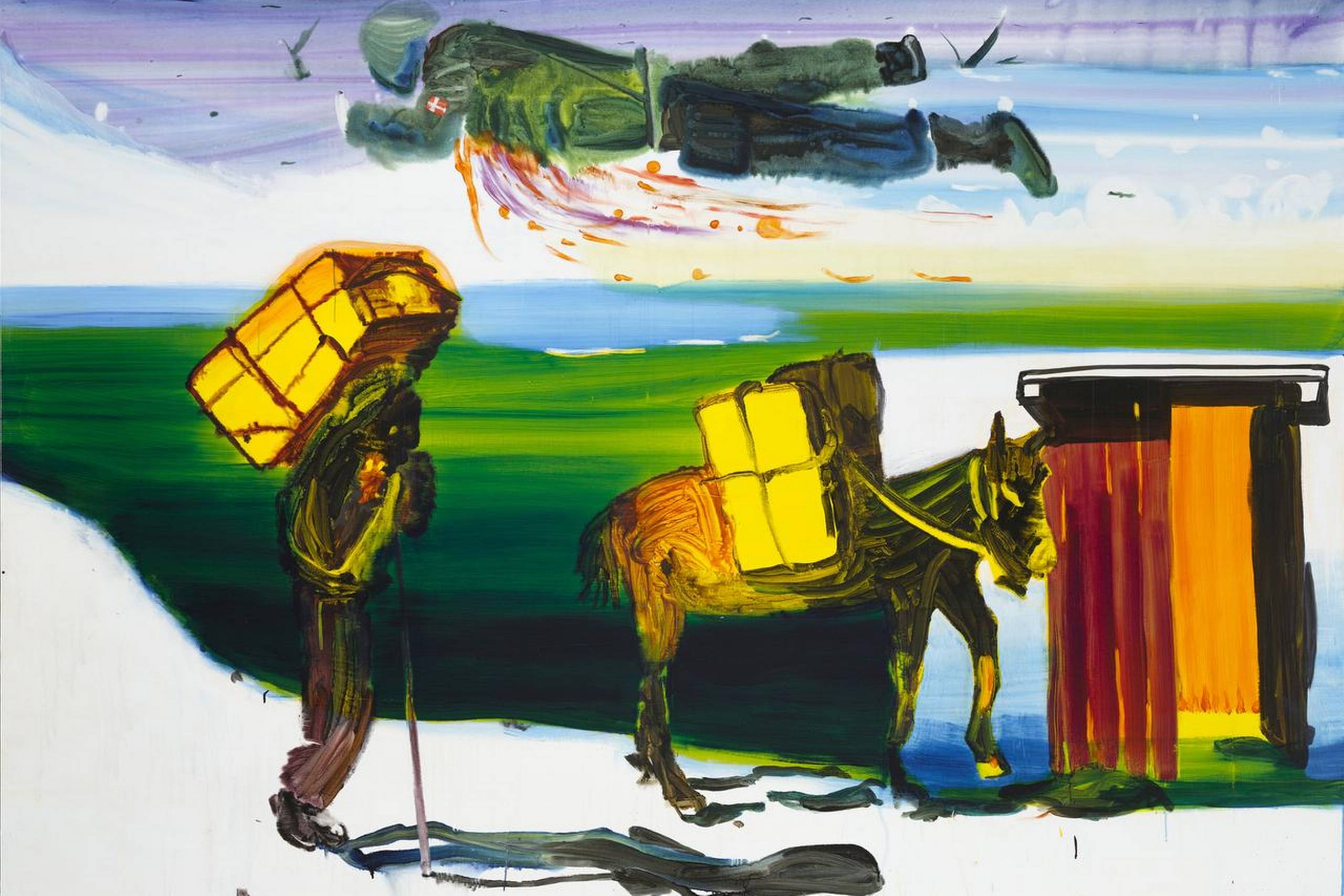 John Kørners serie med dræbte danske soldater er velgørende politisk kunst. Problemet er bare, at malerierne er så æstetiske, at budskabet kan forsvinde: ”Brian”, 2008, akryl på lærred. Foto: Anders Sune Berg