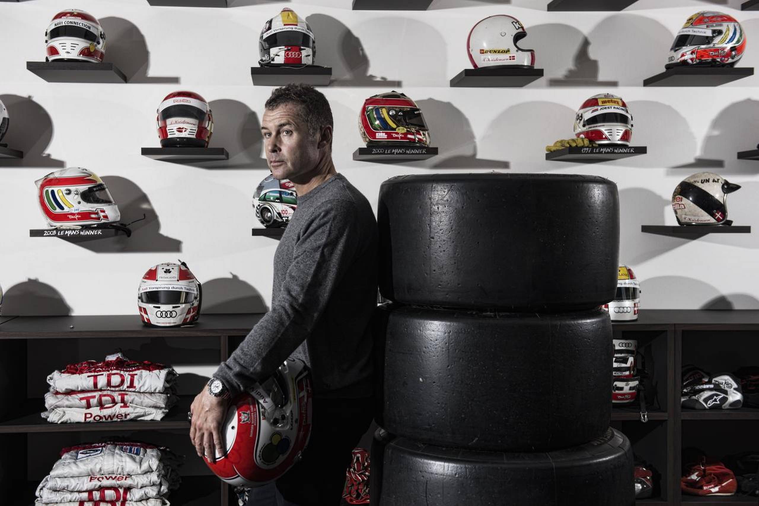 Racerkøreren Tom Kristensen har vundet Le Mans ni gange. Arkivfoto: Casper Dalhof