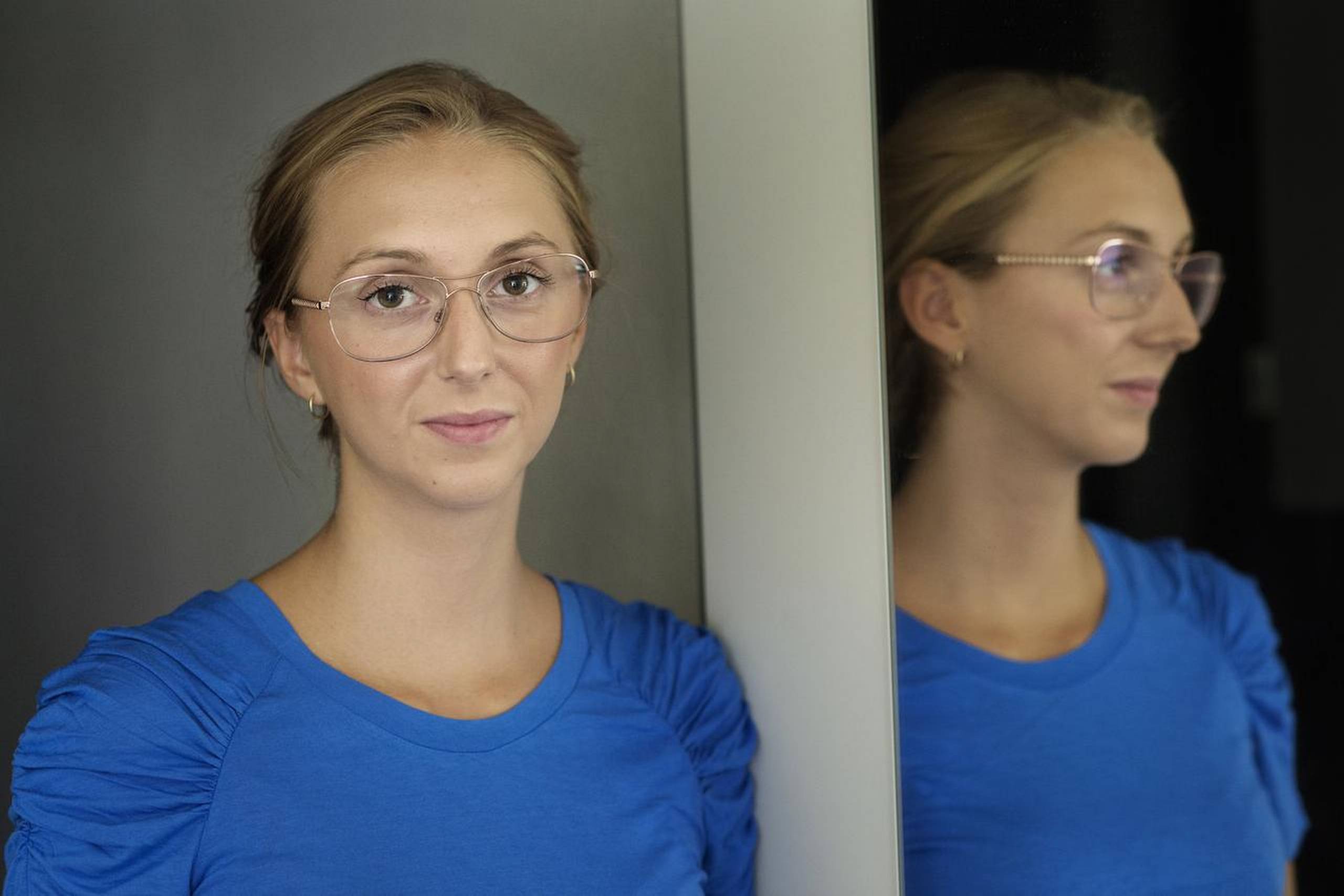 Da Caroline Kristensen sagde højt, at hun var anorektiker, følte hun sig konfronteret med virkeligheden og tvunget til at gøre det, hun var mest bange for – at spise. Foto: Morten Lau-Nielsen