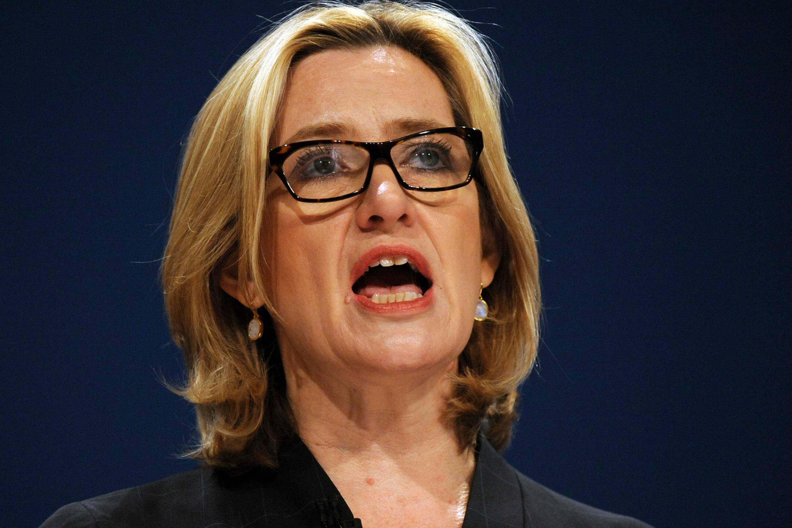 Storbritanniens indenrigsminister Amber Rudd trækker sig. Foto: Rui Vieira/AP