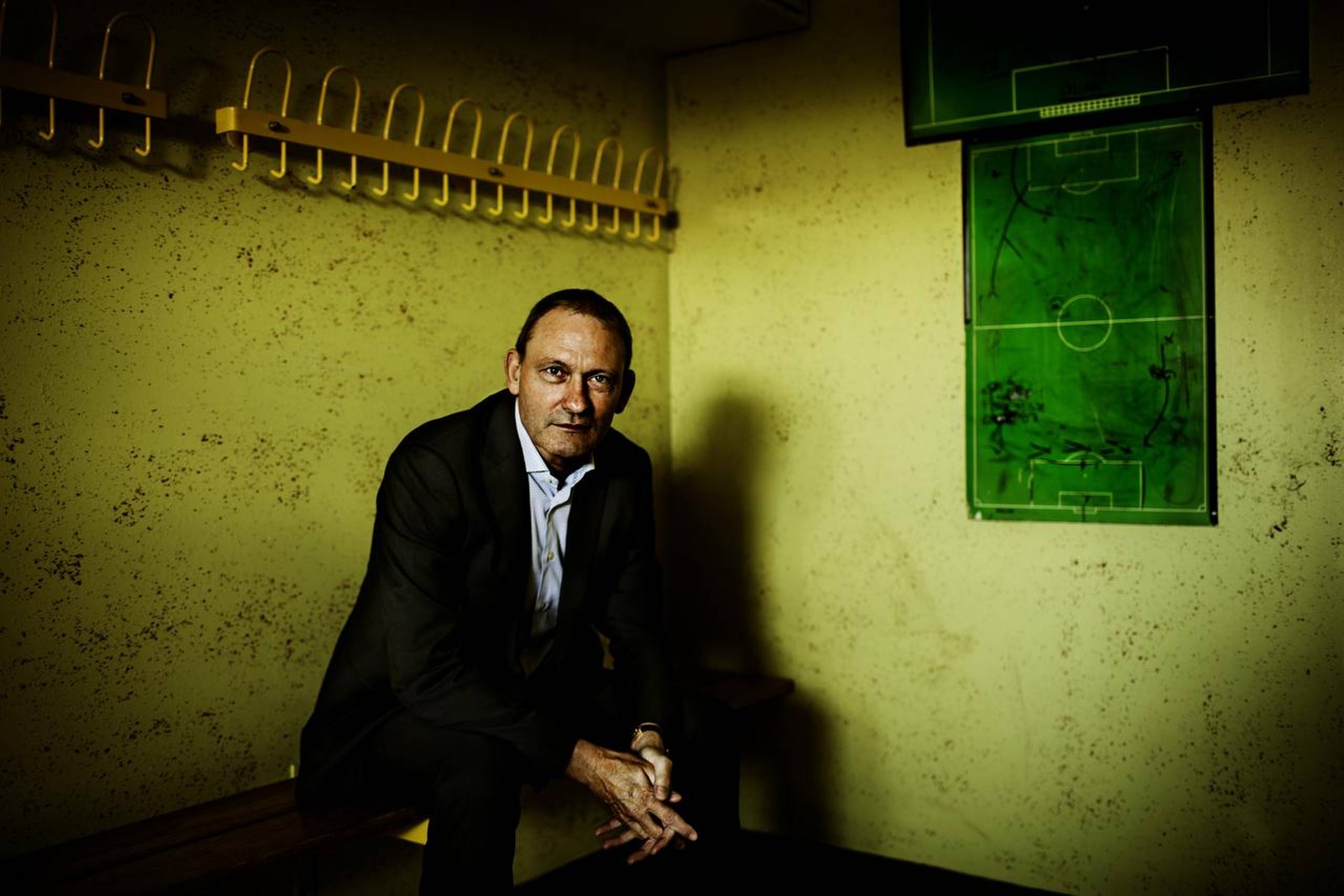 Preben Elkjær tilbage på træningsbanerne på Frederiksberg, hvor han startede som barn. Arkivfoto: Carsten Snejbjerg