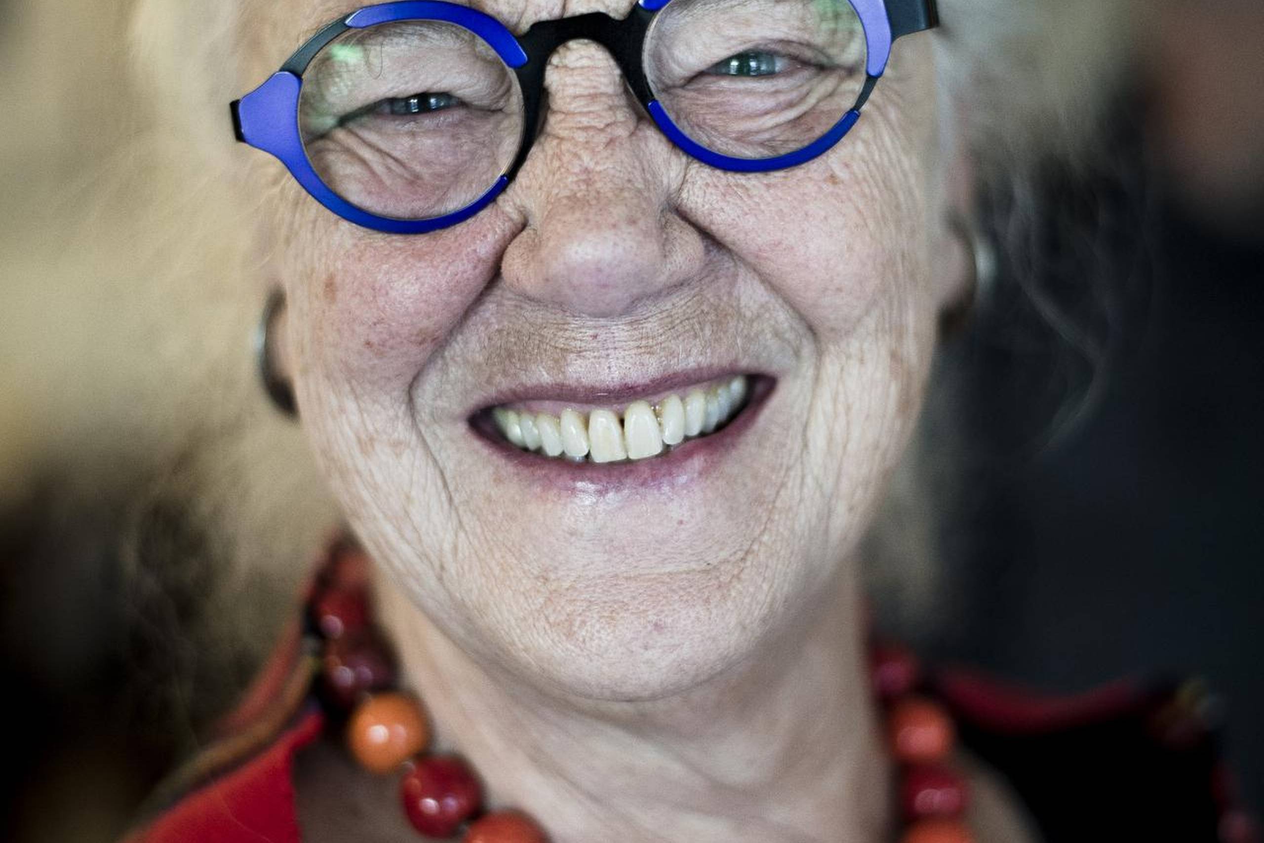 Som kulturminister lavede Jytte Hilden slag i bolledejen med utraditionelle projekter og besluttede at opføre Det Kongelige Bibliotek, Den Sorte Diamant. Arkivfoto: Linda Johansen