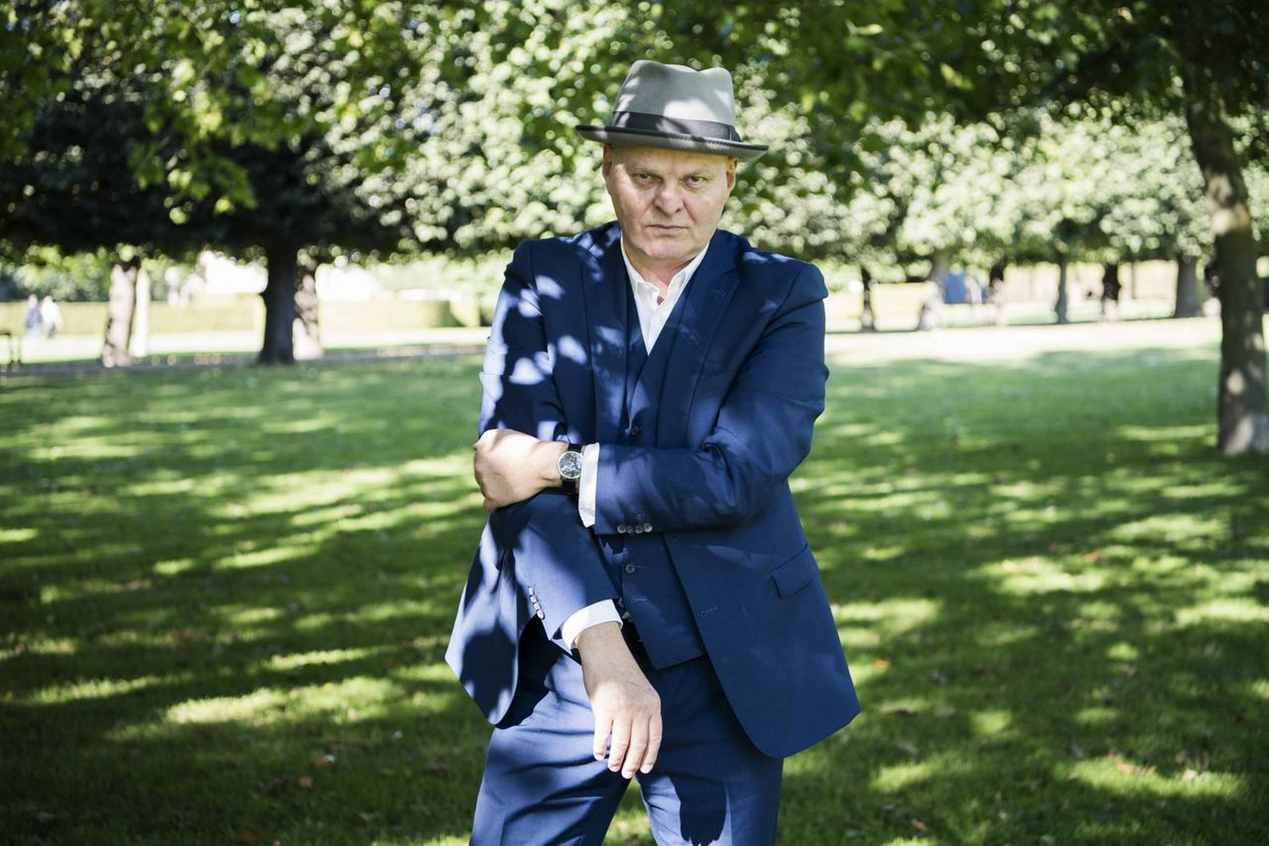 Islandske Hallgrímur Helgason har skrevet en dannelsesroman, der er delvist selvbiografisk. Foto: Gregers Tycho