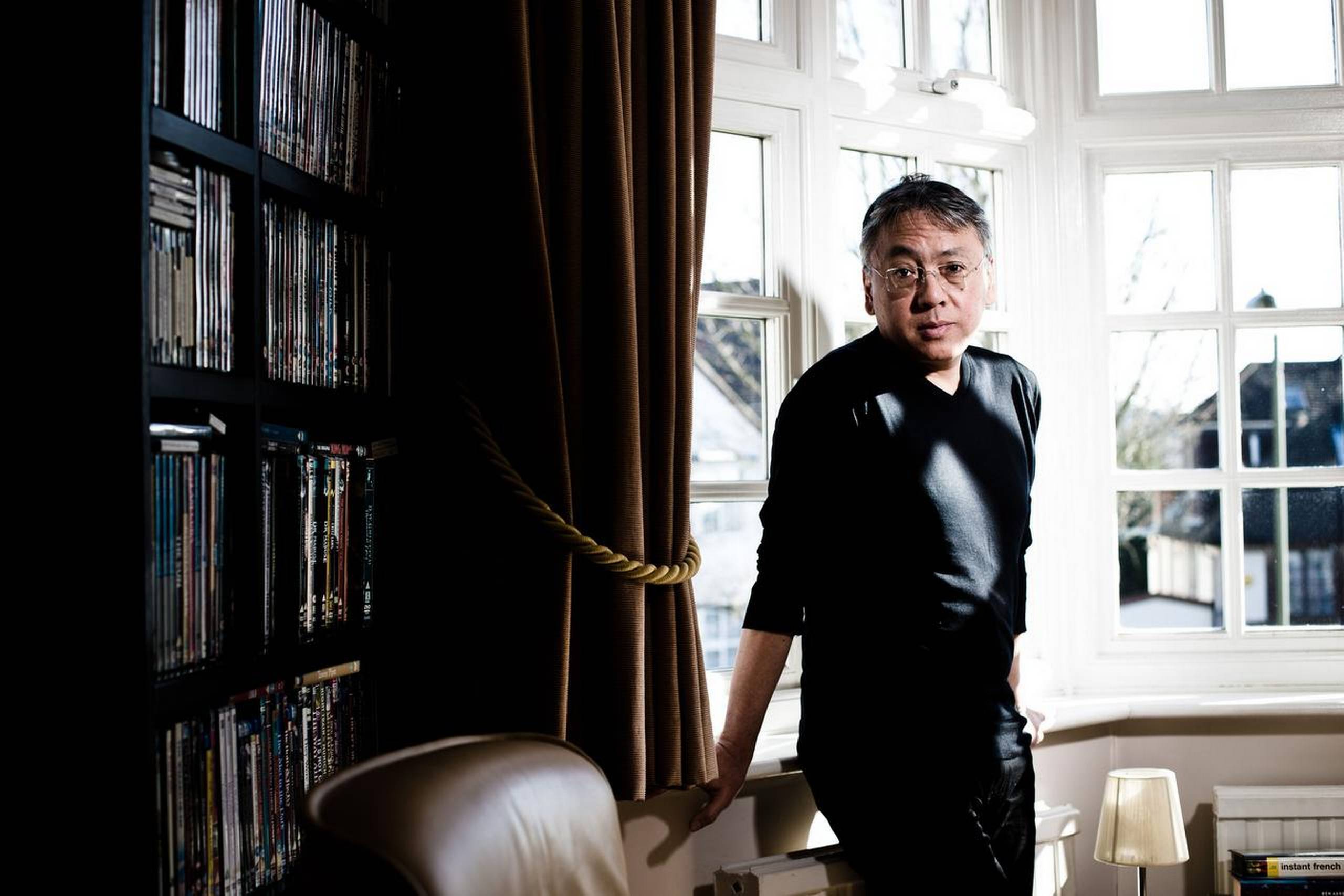 Det Svenske Akademi beskrev Ishiguros forfatterskab som en blanding af Jane Austen, Franz Kafka og Marcel Proust, da det i går tildelte ham årets Nobelpris i litteratur. Foto: Charlie Forgham-Bailey/ eyevine