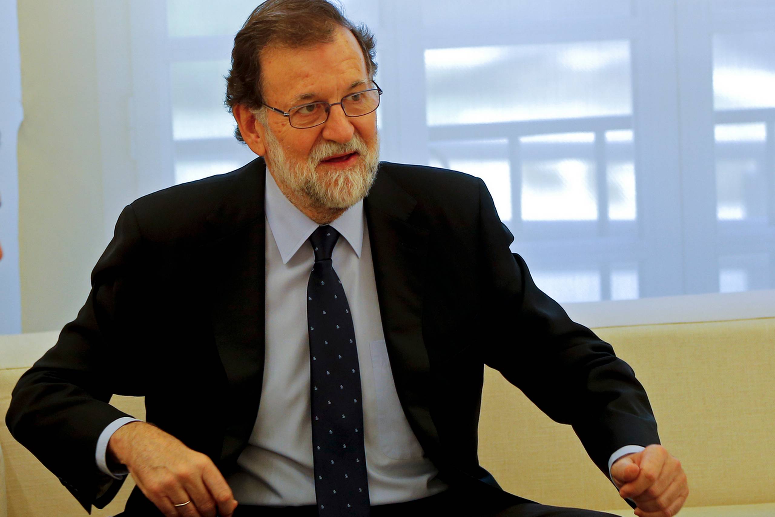 Spaniens premierminister, Mariano Rajoy. Foto: Paul White/AP