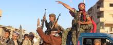 Syriens Demokratiske Styrker, der udgøres af kurdiske og arabiske krigeret, har ført an i nedkæmpelsen af IS i området. Foto: AP