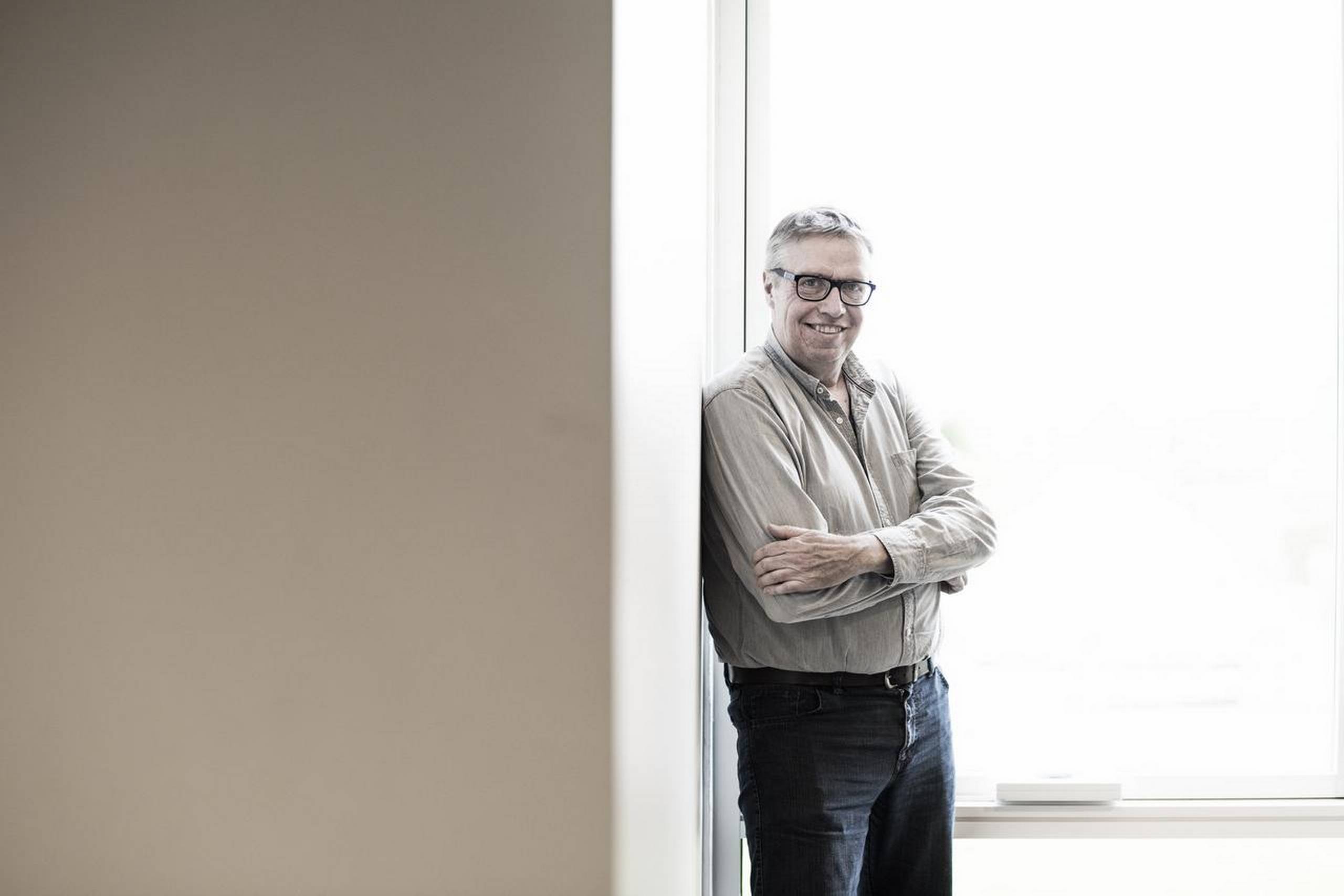 Bjarne Jensen er aktuel med "Bogen om Jensen", der fungerer som en hyldest til det almindelige efternavn. Foto: Joachim Ladefoged