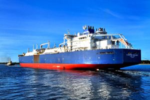 Fynsk værft havde fra september til november besøg af tre LNG-tankere, der indgår i trafikken fra Rusland til Europa.  