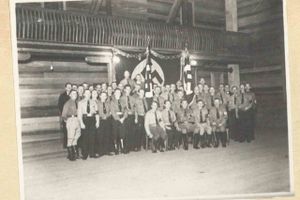 Tyske efterkommere oprettede militære træningslejr i Chile.