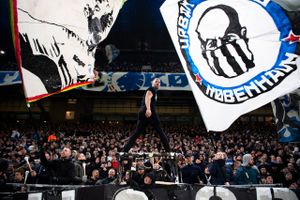 FC København-fansene er blevet forvænte med mesterskaber og succes i Europa. I denne sæson har de dog været nødt til at være tålmodige, ifølge træner Jess Thorup, hvilket ikke er blevet modtaget med forståelse fra alle. Foto: Anthon Unger